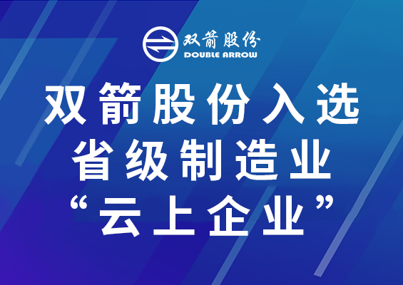 云上展翅，智領(lǐng)未來 | 雙箭股份又獲省級榮譽！